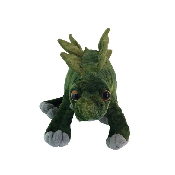 Ganz Green Stegasaurus Dinosaur Plush 15" Stuffed Animal Toy - Picture 3 of 8